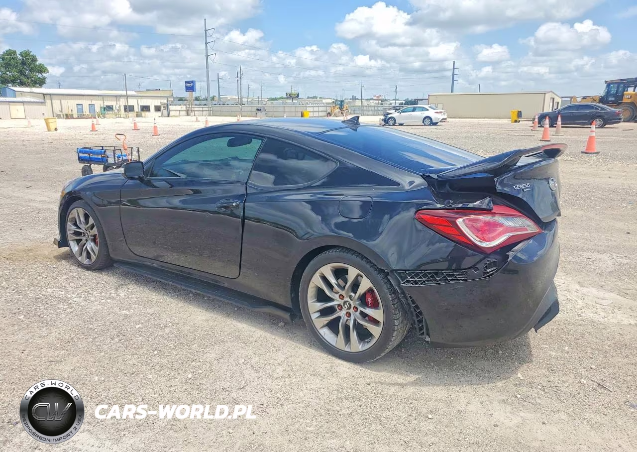 2013 Hyundai Genesis Coupe 3.8L VIN:KMHHU6KJ5DU089221 - 2
