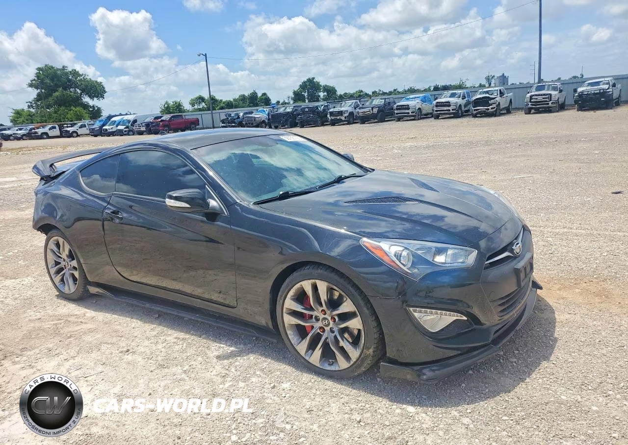2013 Hyundai Genesis Coupe 3.8L VIN:KMHHU6KJ5DU089221 - 4