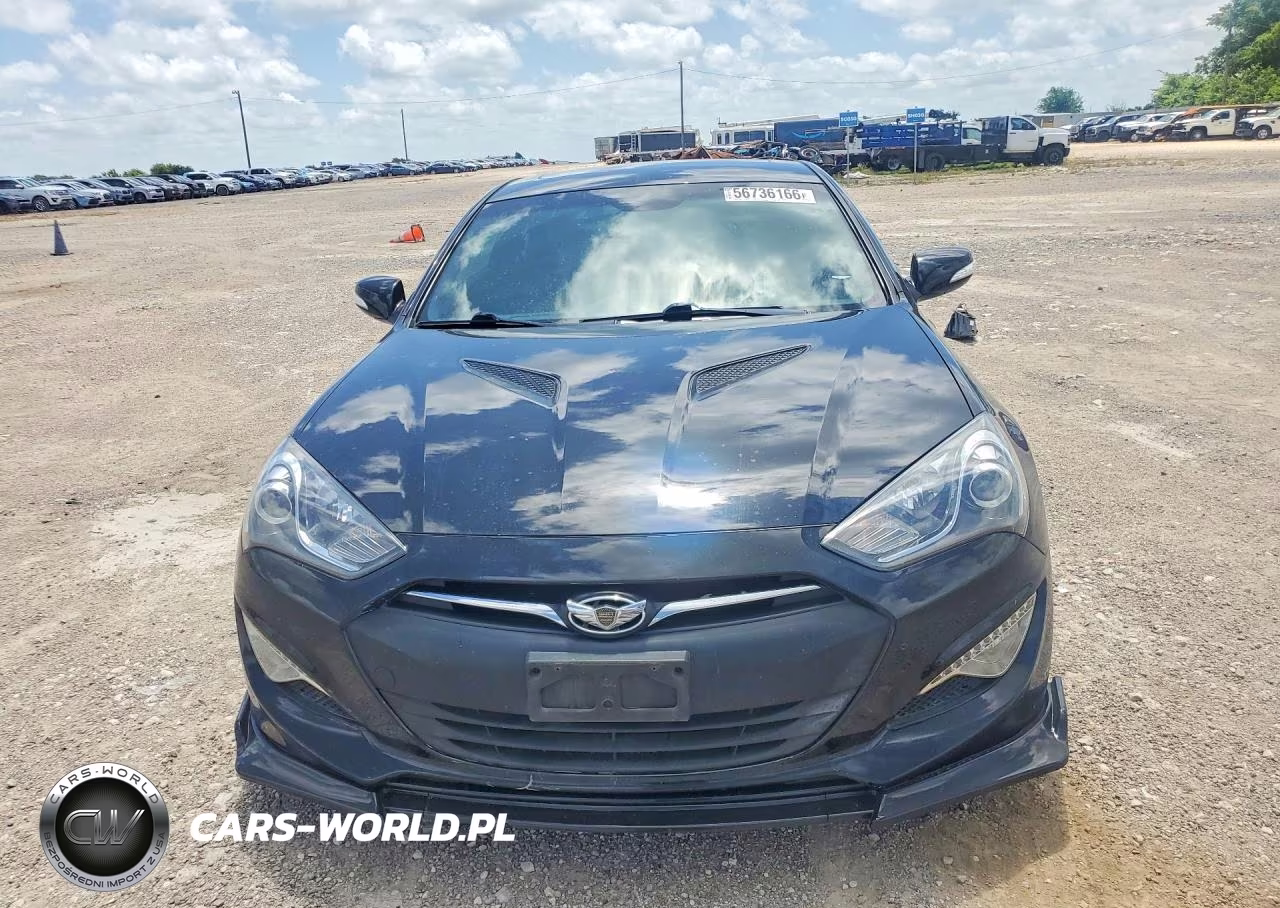 2013 Hyundai Genesis Coupe 3.8L VIN:KMHHU6KJ5DU089221 - 5