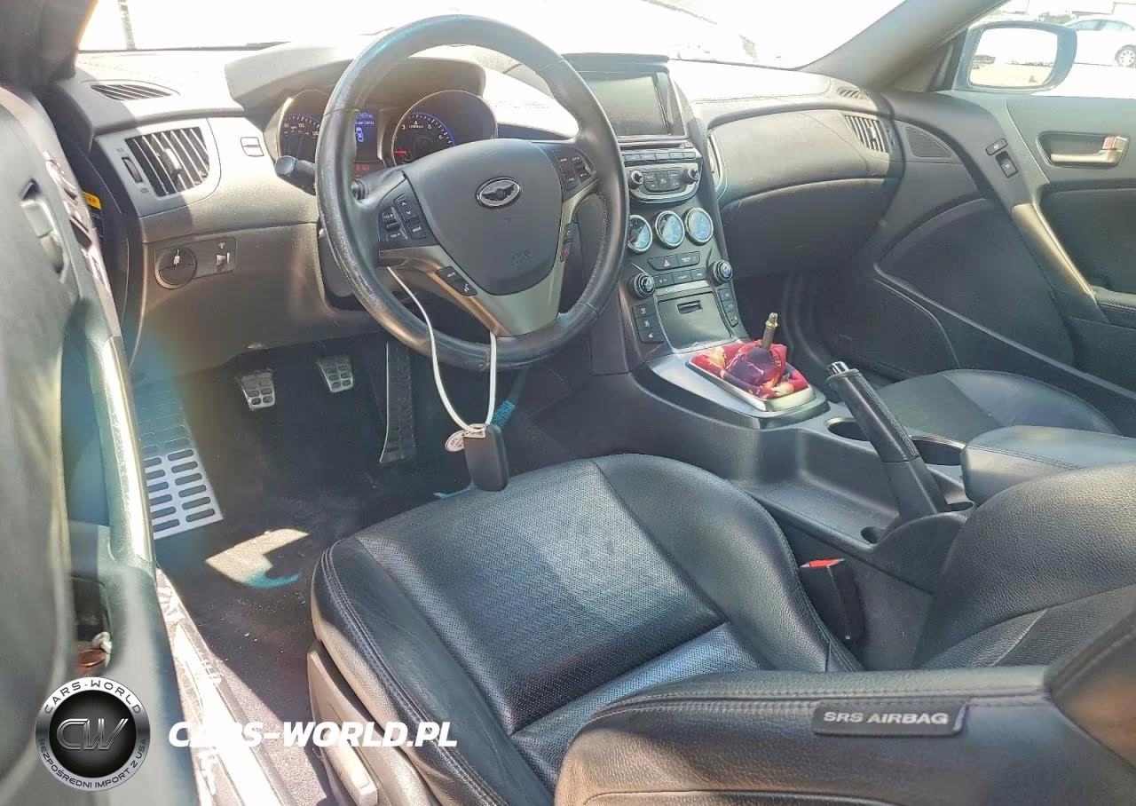 2013 Hyundai Genesis Coupe 3.8L VIN:KMHHU6KJ5DU089221 - 8