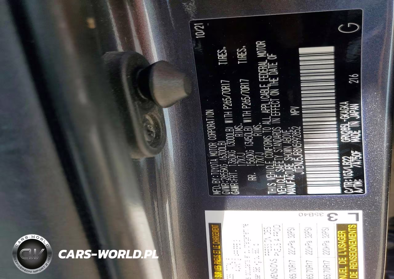 2022 Toyota 4Runner Sr5 Premium VIN:JTENU5JR8N5992852 - 13