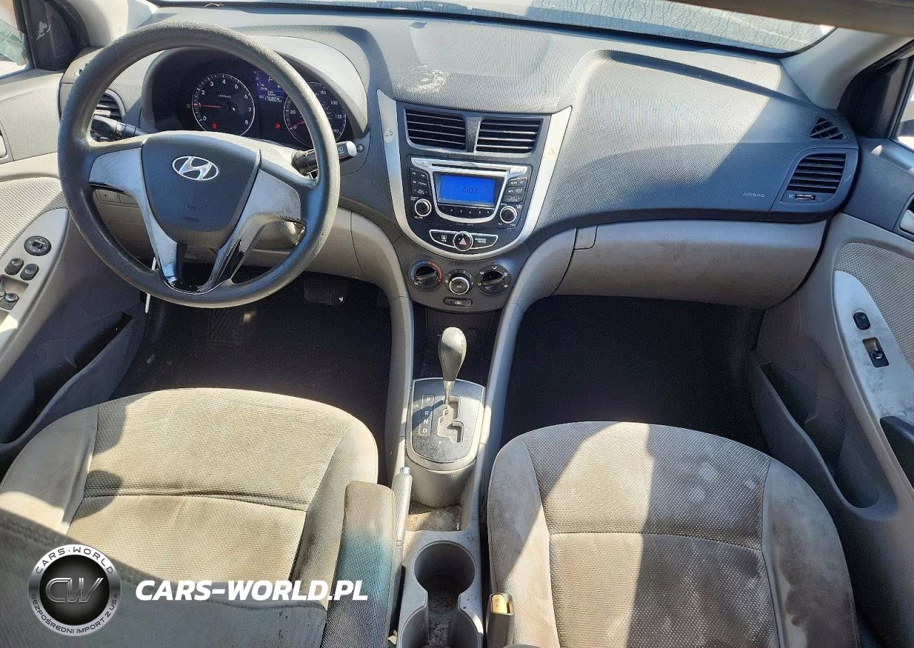 2013 Hyundai Accent Gls VIN:KMHCT4AE0DU523230 - 8