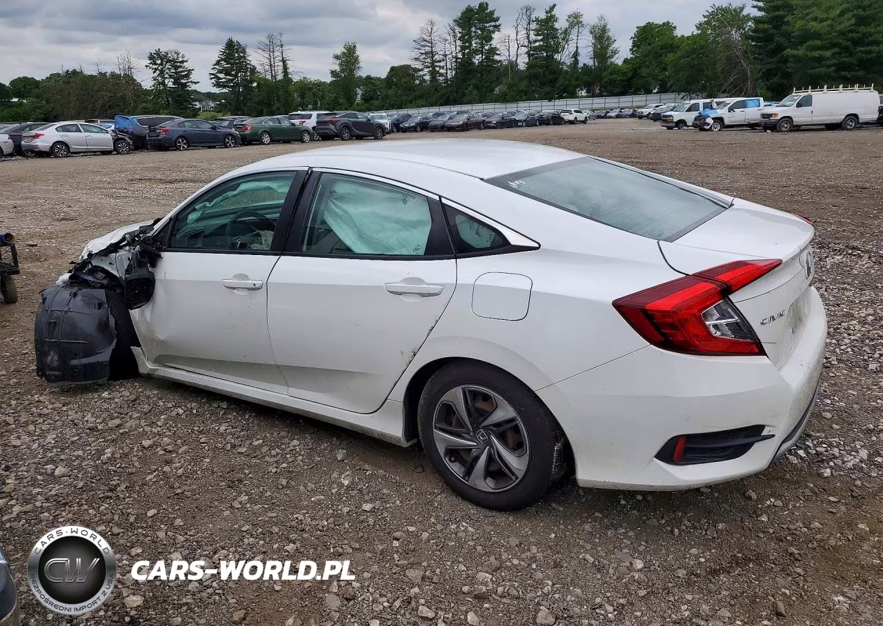2019 Honda Civic Lx VIN:2HGFC2F64KH519125 - 2