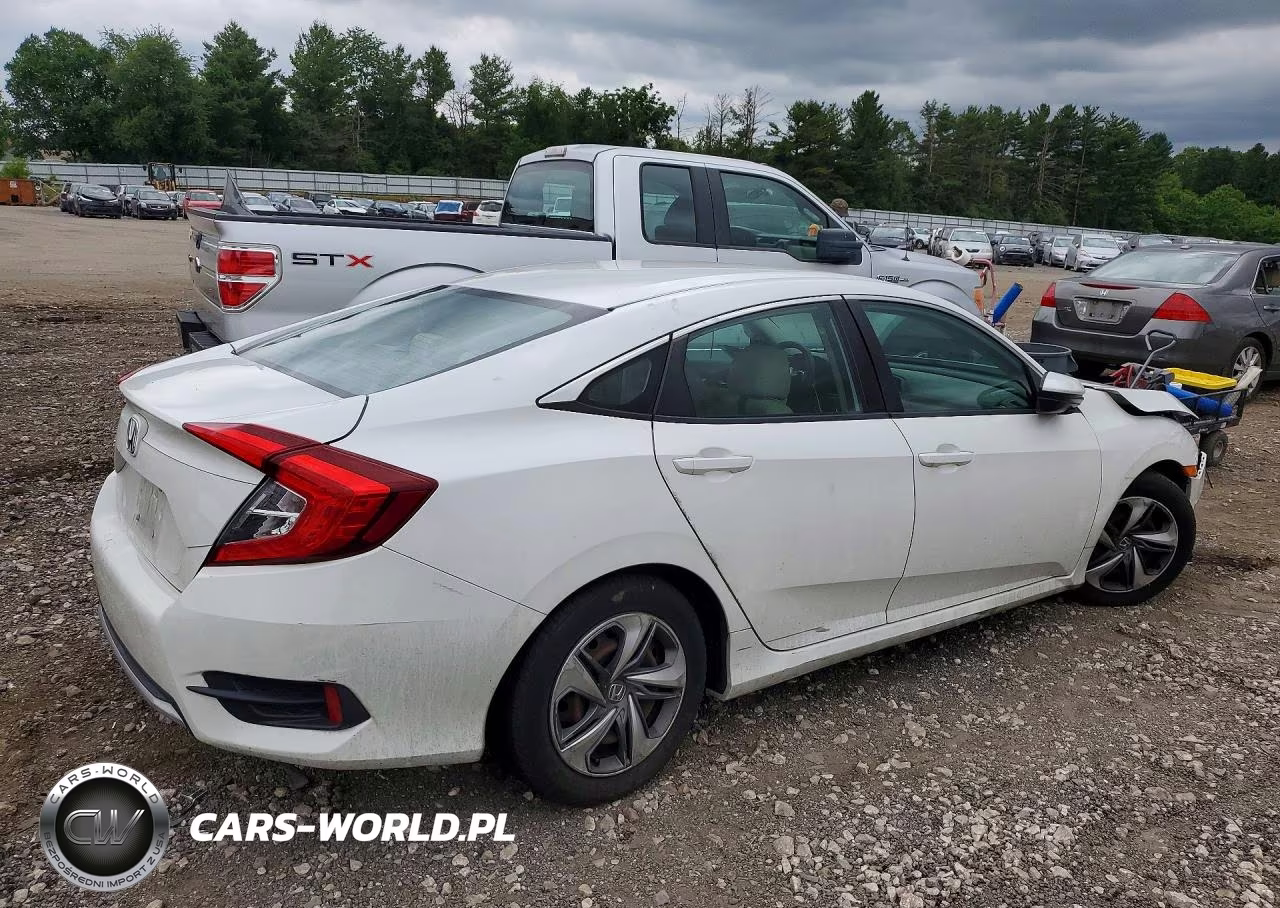 2019 Honda Civic Lx VIN:2HGFC2F64KH519125 - 3