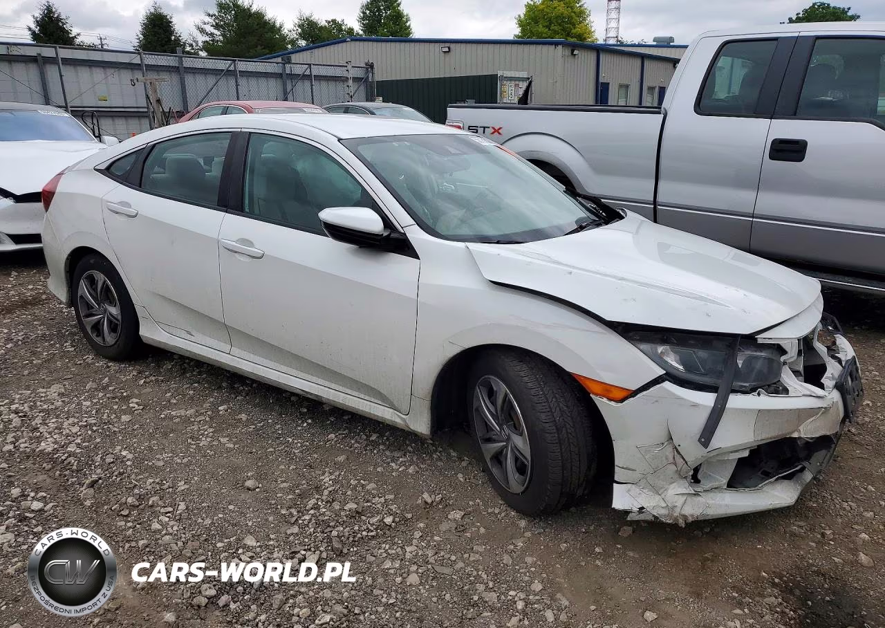 2019 Honda Civic Lx VIN:2HGFC2F64KH519125 - 4