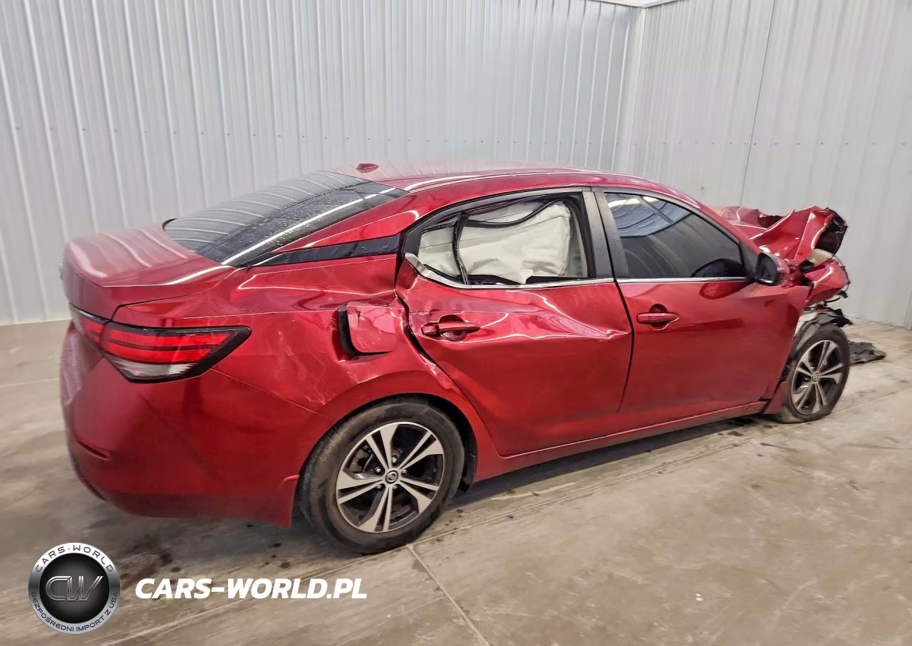2022 Nissan Sentra Sv VIN:3N1AB8CV7NY298938 - 3