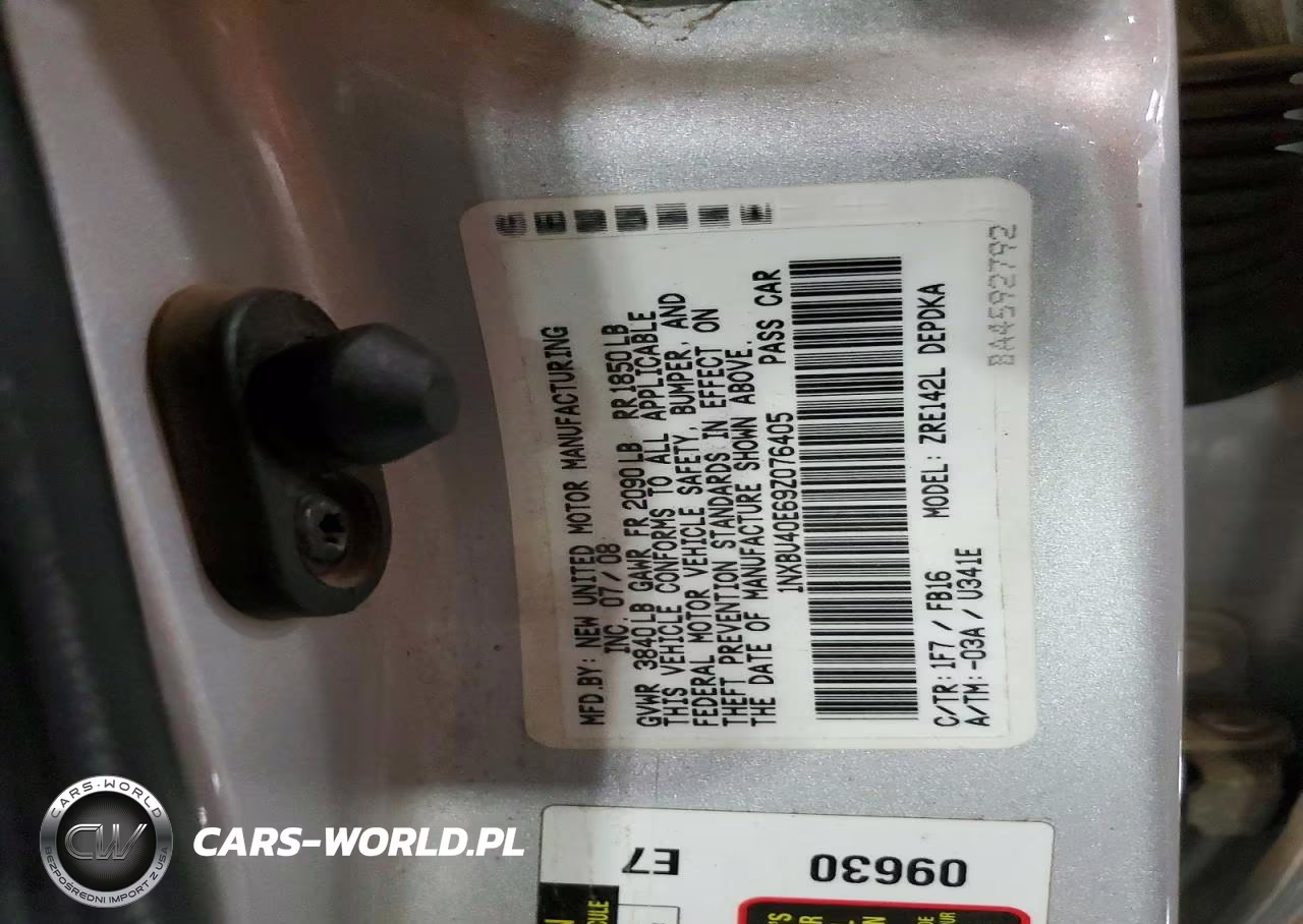 2009 Toyota Corolla Le VIN:1NXBU40E69Z076405 - 13
