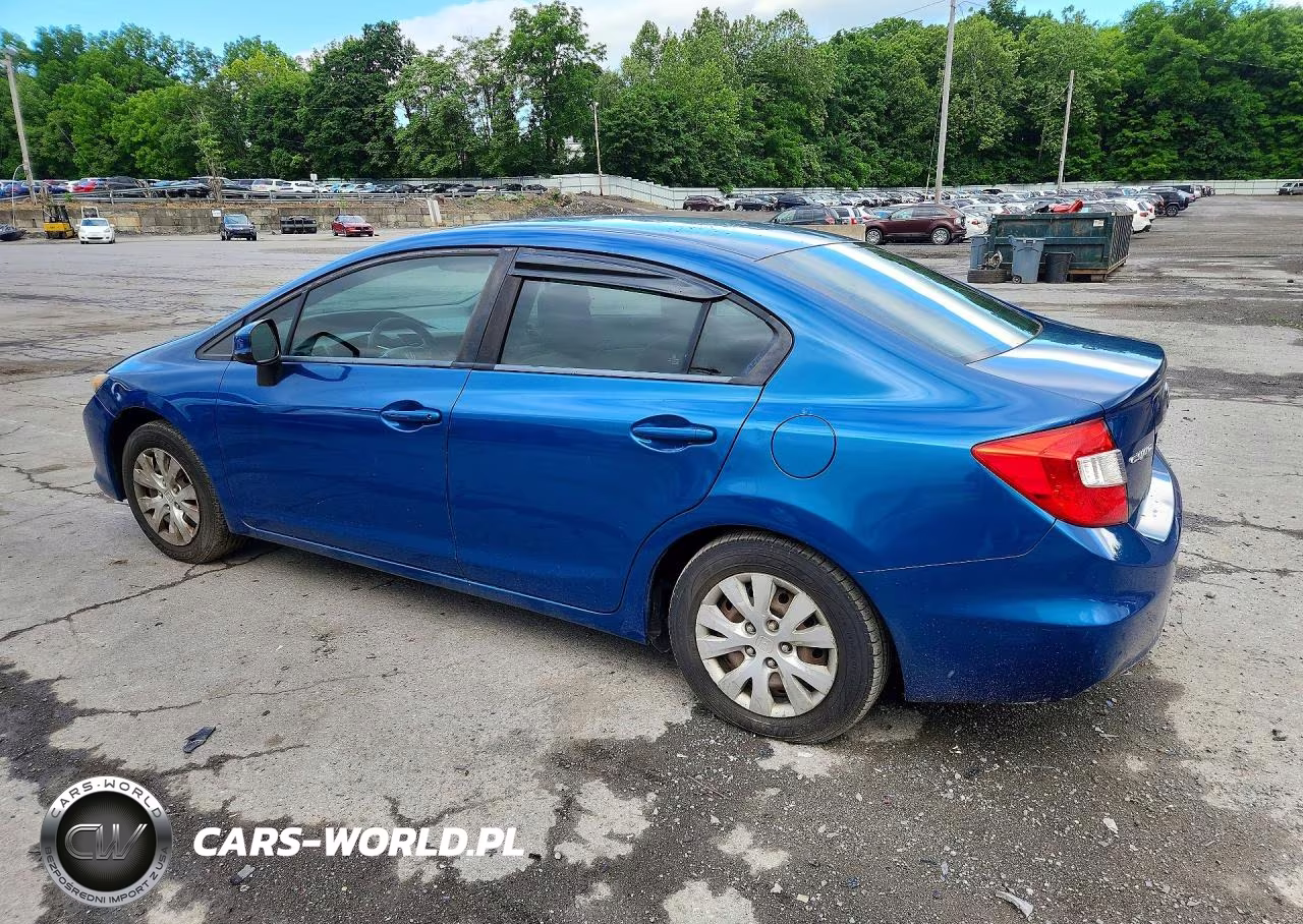 2012 Honda Civic Lx VIN:2HGFB2F5XCH506374 - 2
