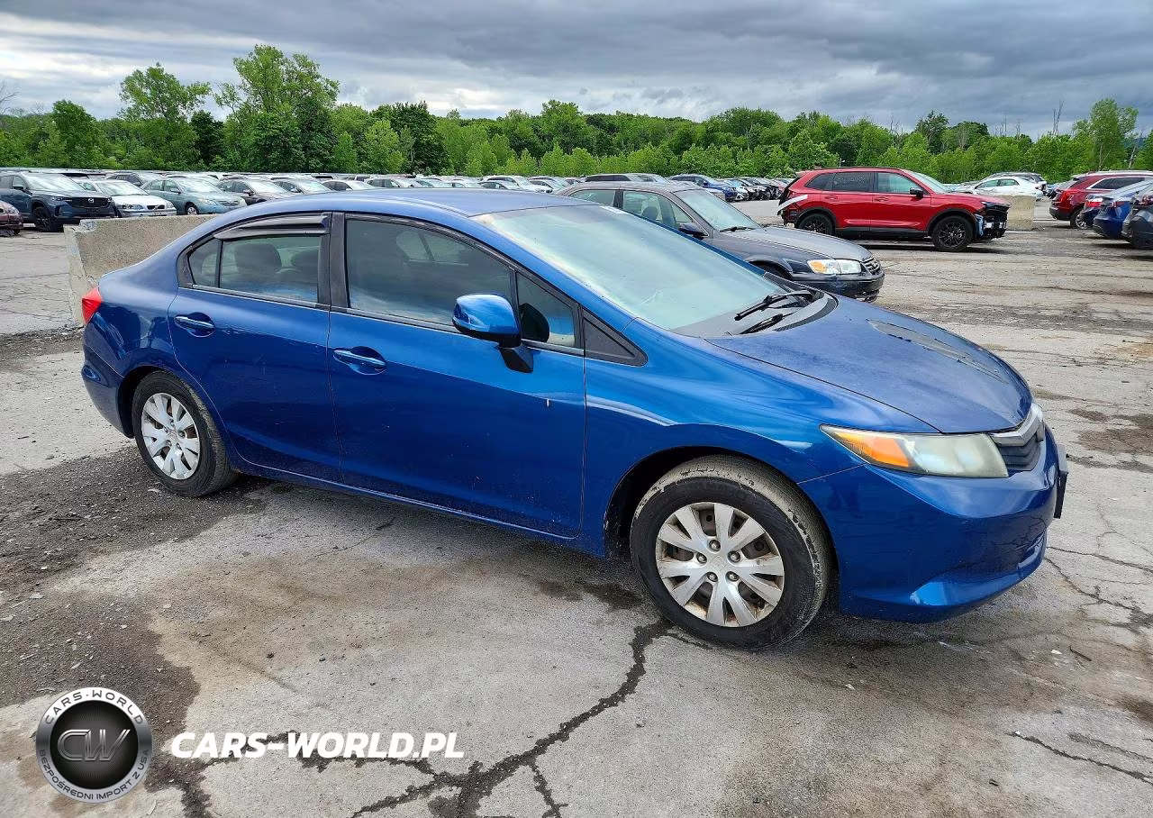 2012 Honda Civic Lx VIN:2HGFB2F5XCH506374 - 4