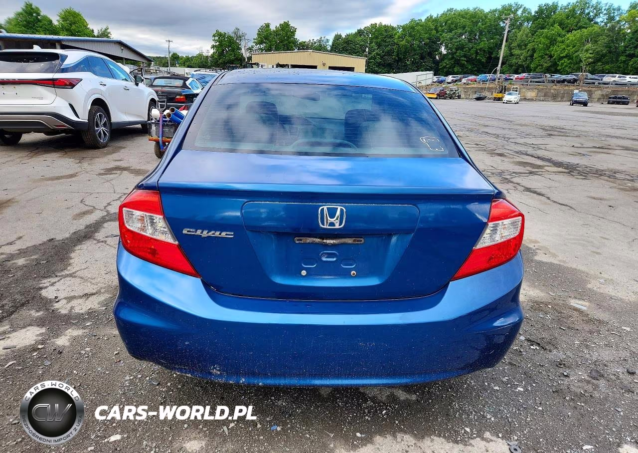 2012 Honda Civic Lx VIN:2HGFB2F5XCH506374 - 6