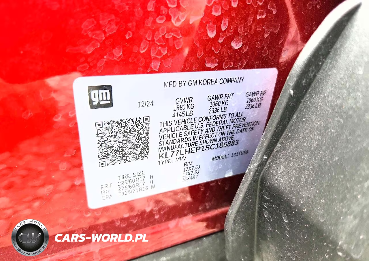 2025 Chevrolet Trax 1Lt VIN:KL77LHEP1SC186883 - 12