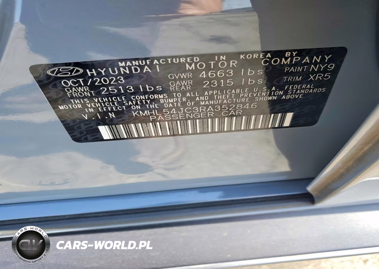 2024 Hyundai Sonata N Line VIN:KMHL54JC3RA352846 - 12