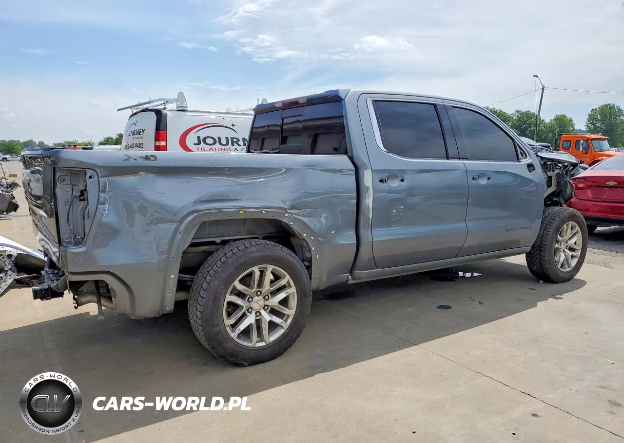 2020 GMC Sierra K1500 Slt VIN:3GTU9DED8LG443460 - 3