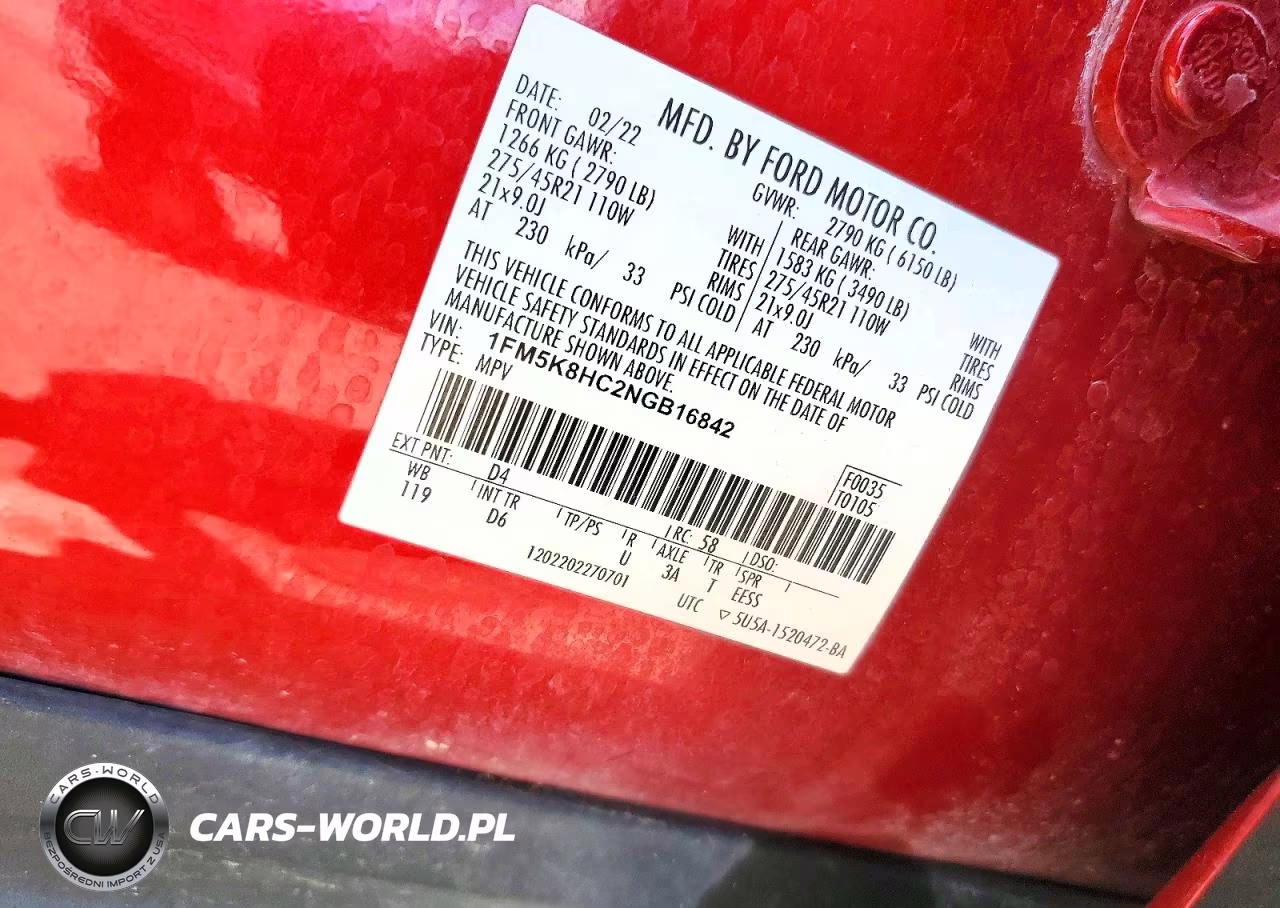 2022 Ford Explorer Platinum VIN:1FM5K8HC2NGB16842 - 13
