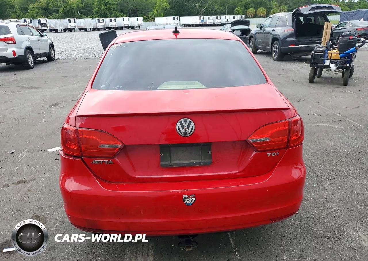 2013 Volkswagen Jetta Tdi VIN:3VW3L7AJ1DM373911 - 6