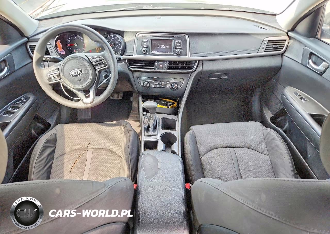 2016 Kia Optima Lx VIN:5XXGT4L30GG109523 - 8