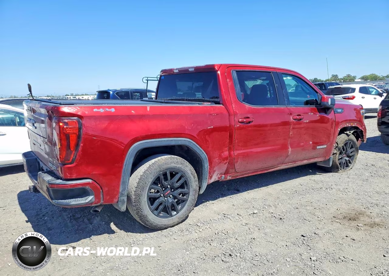 2021 GMC Sierra K1500 Elevation VIN:3GTU9CET2MG310874 - 3