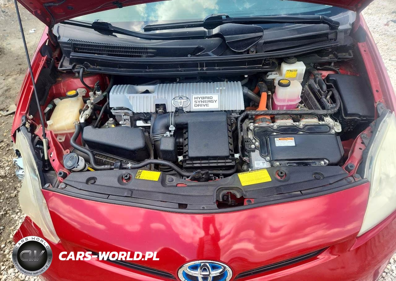 2013 Toyota Prius Two VIN:JTDKN3DU1D1729293 - 11