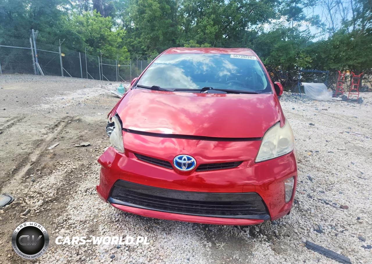 2013 Toyota Prius Two VIN:JTDKN3DU1D1729293 - 5