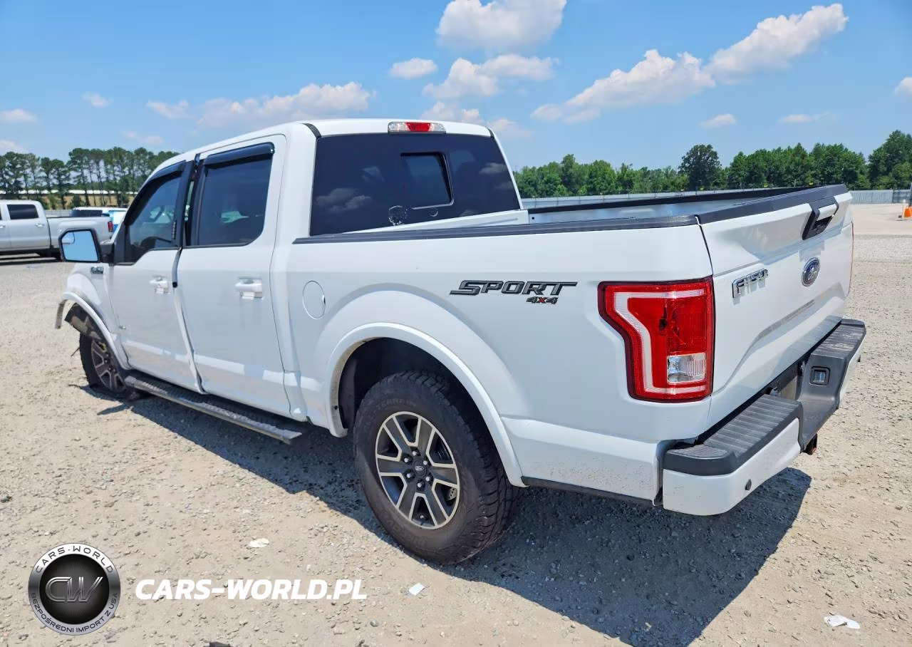 2016 Ford F150 Supercrew VIN:1FTEW1EG5GFC55153 - 2