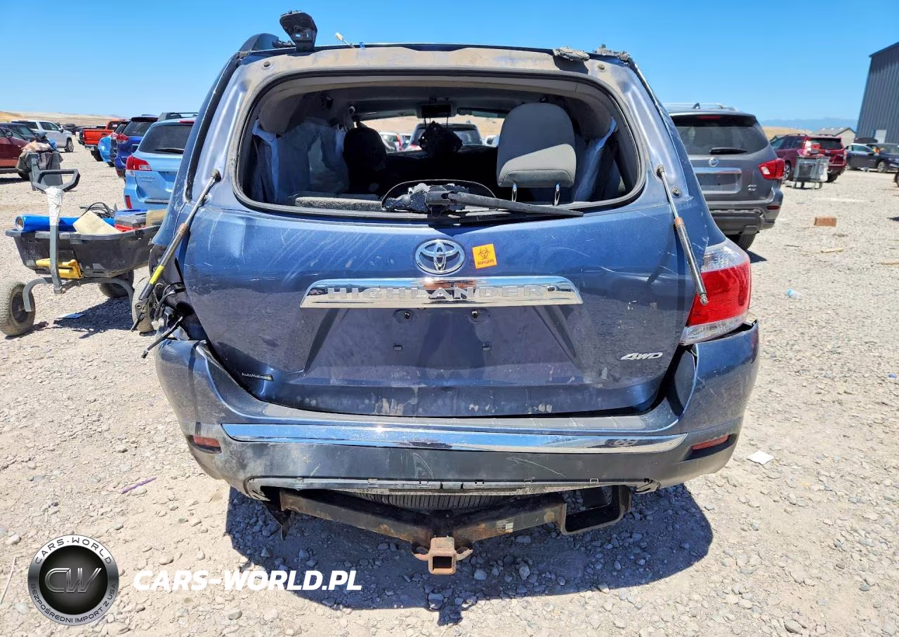 2013 Toyota Highlander Plus VIN:5TDBK3EH7DS218720 - 6