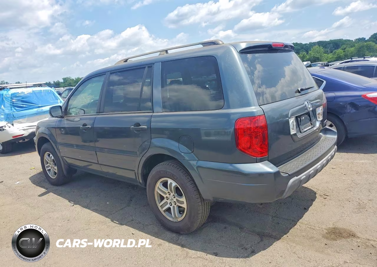2004 Hond Pilot VIN:2HKYF18464H585013 - 2