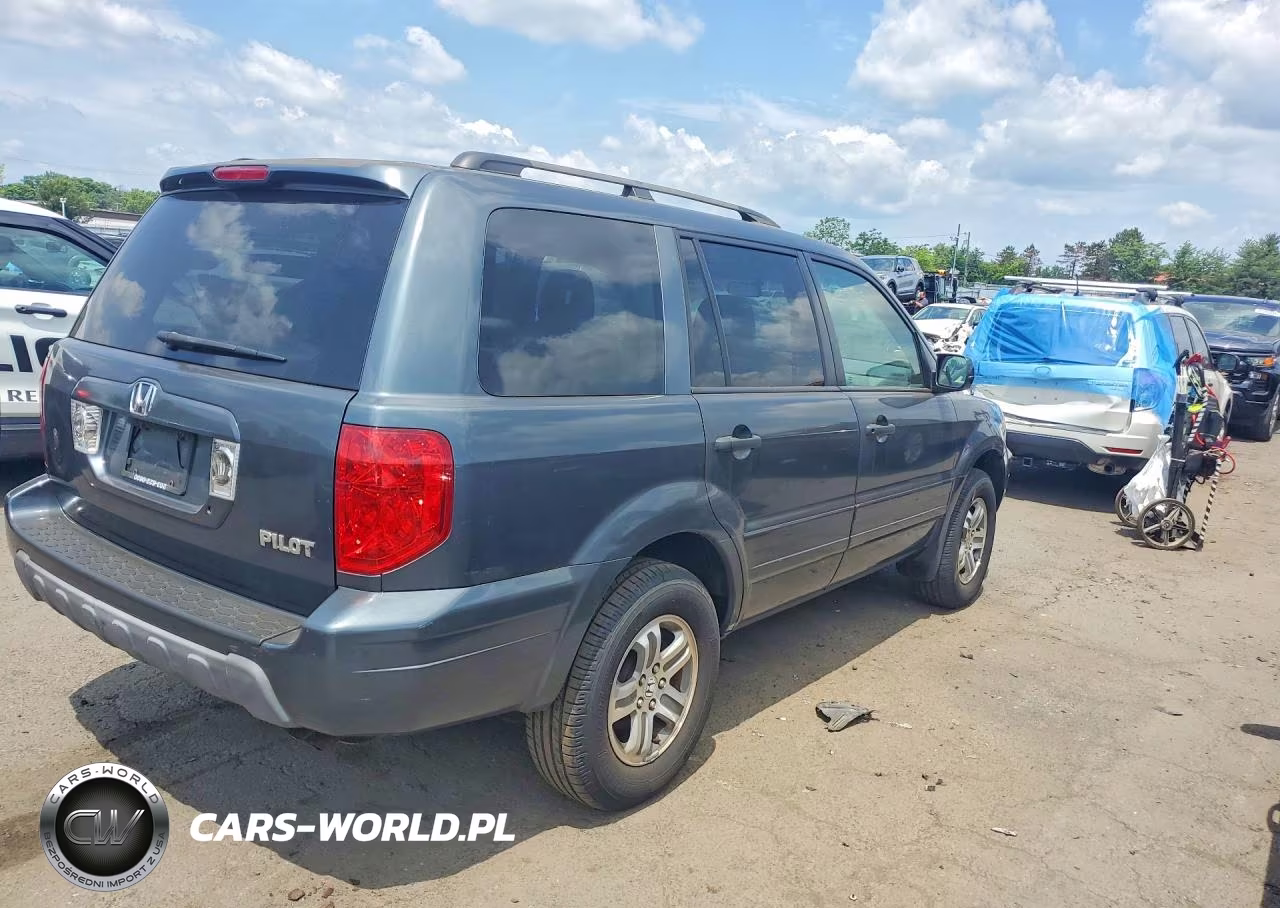 2004 Hond Pilot VIN:2HKYF18464H585013 - 3