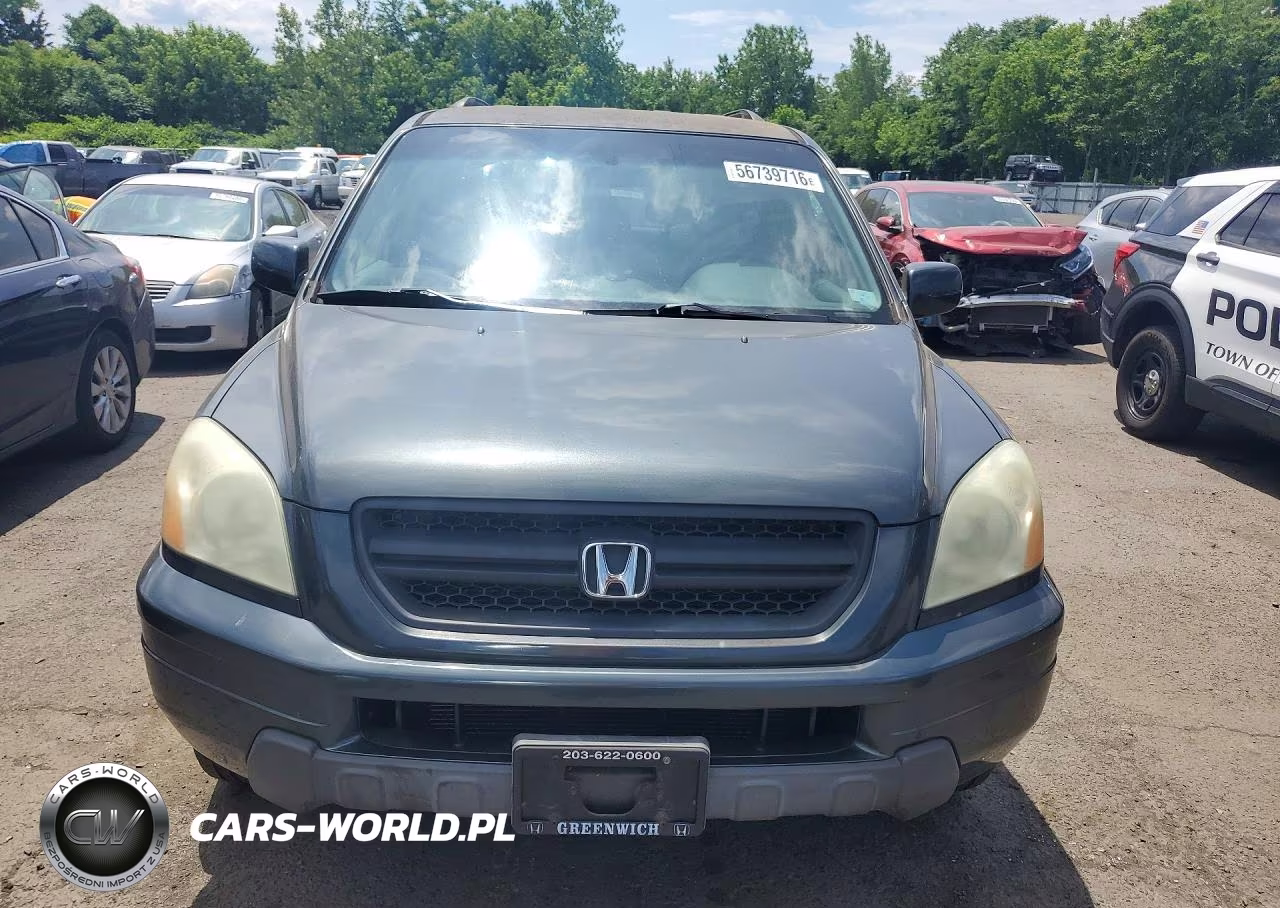 2004 Hond Pilot VIN:2HKYF18464H585013 - 5