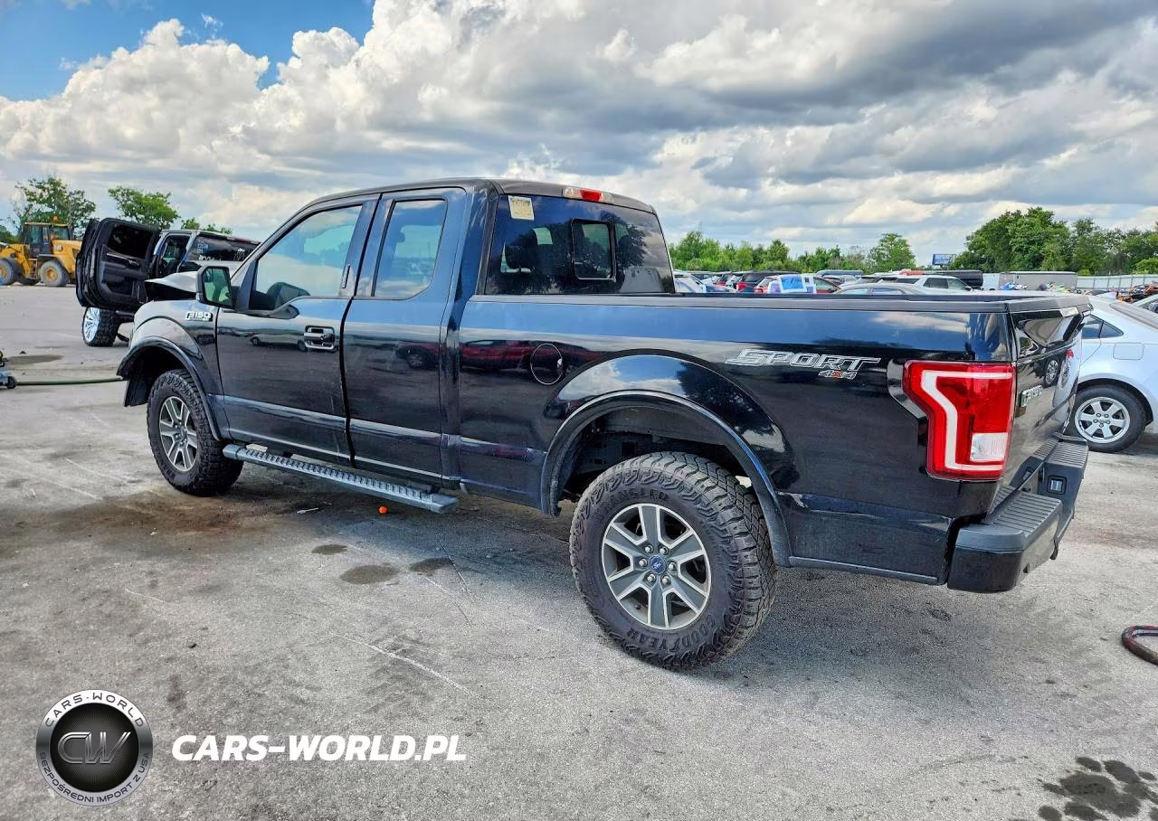 2016 Ford F150 Super Cab VIN:1FTFX1EF9GKE56280 - 2