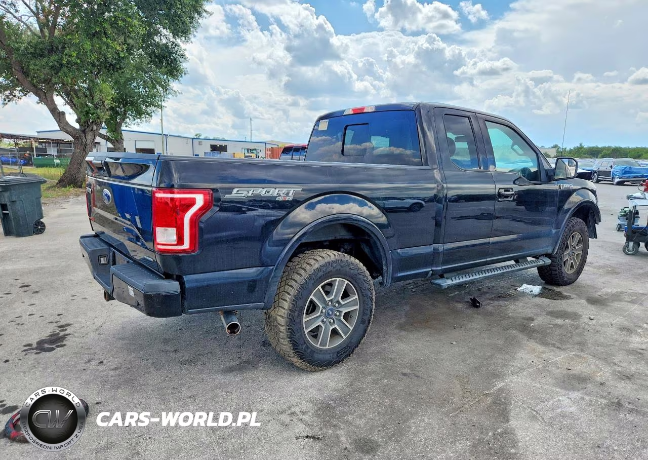 2016 Ford F150 Super Cab VIN:1FTFX1EF9GKE56280 - 3