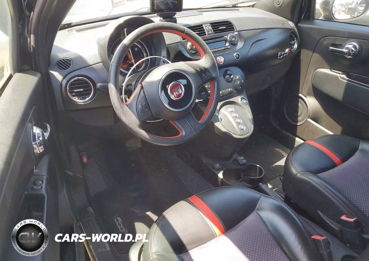 2015 Fiat 500 Electric VIN:3C3CFFGE1FT732556 - 8