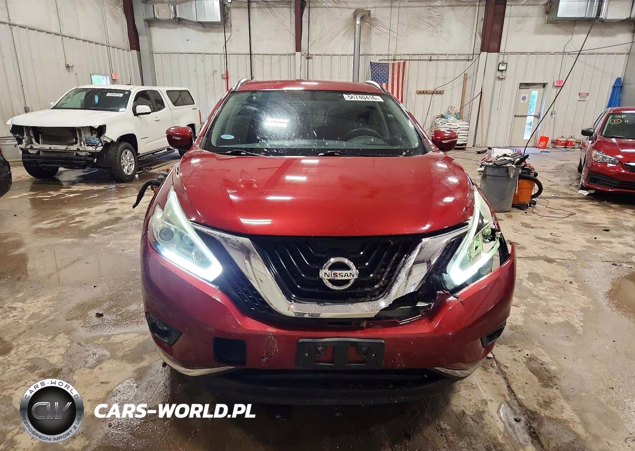 2015 Nissan Murano Sv VIN:5N1AZ2MH1FN224617 - 5