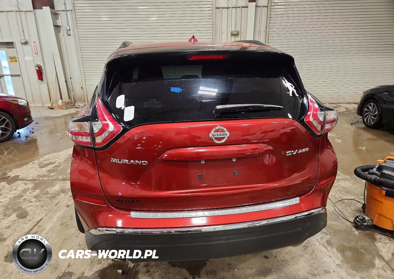 2015 Nissan Murano Sv VIN:5N1AZ2MH1FN224617 - 6