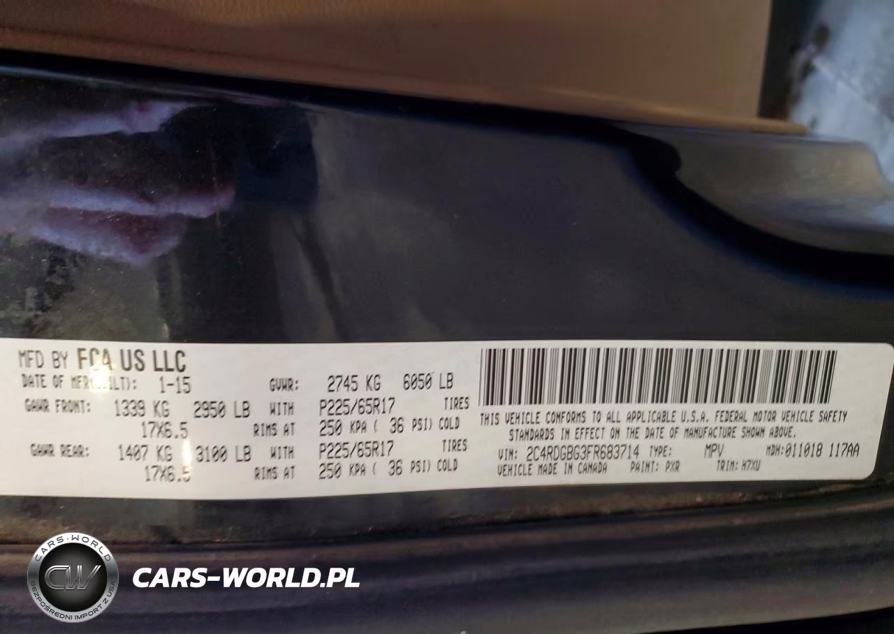 2015 Dodge Grand Caravan Se VIN:2C4RDGBG3FR683714 - 13