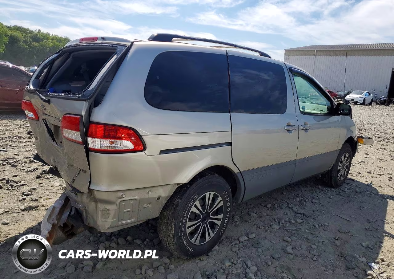 2003 Toyota Sienna Ce VIN:4T3ZF19C13U551742 - 3