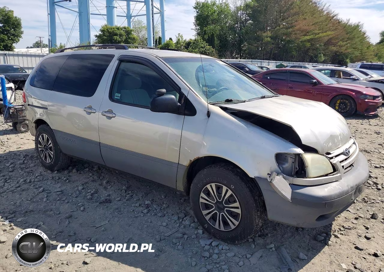 2003 Toyota Sienna Ce VIN:4T3ZF19C13U551742 - 4
