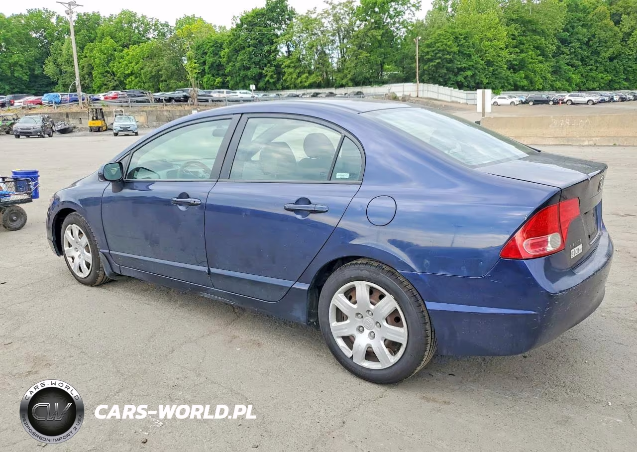 2007 Hond Civic VIN:1HGFA16517L078832 - 2