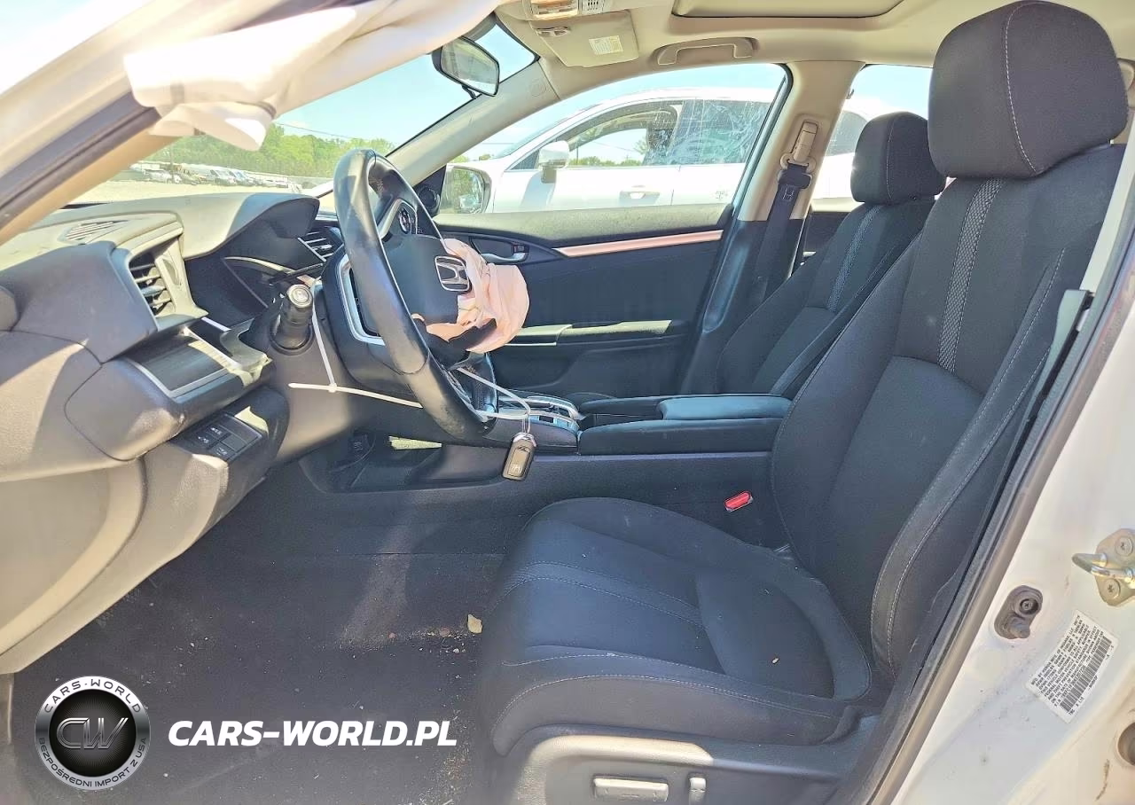 2019 Honda Civic Ex VIN:19XFC1F36KE207236 - 7