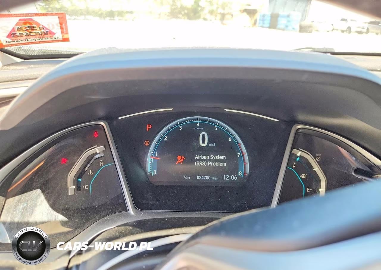 2019 Honda Civic Ex VIN:19XFC1F36KE207236 - 9