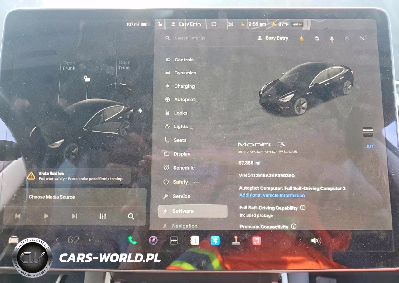 2019 Triumph Car Model 3 VIN:5YJ3E1EA2KF395390 - 9
