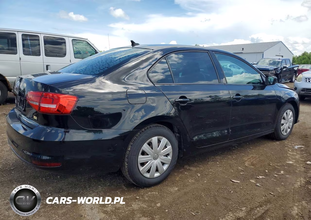 2015 Volkswagen Jetta Base VIN:3VW2K7AJ7FM322205 - 3