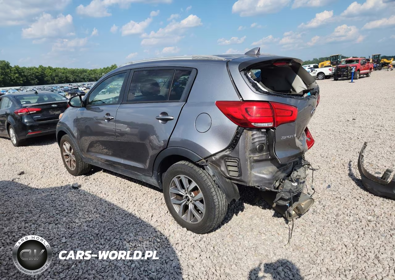 2014 Kia Sportage Lx VIN:KNDPB3AC5E7569802 - 2