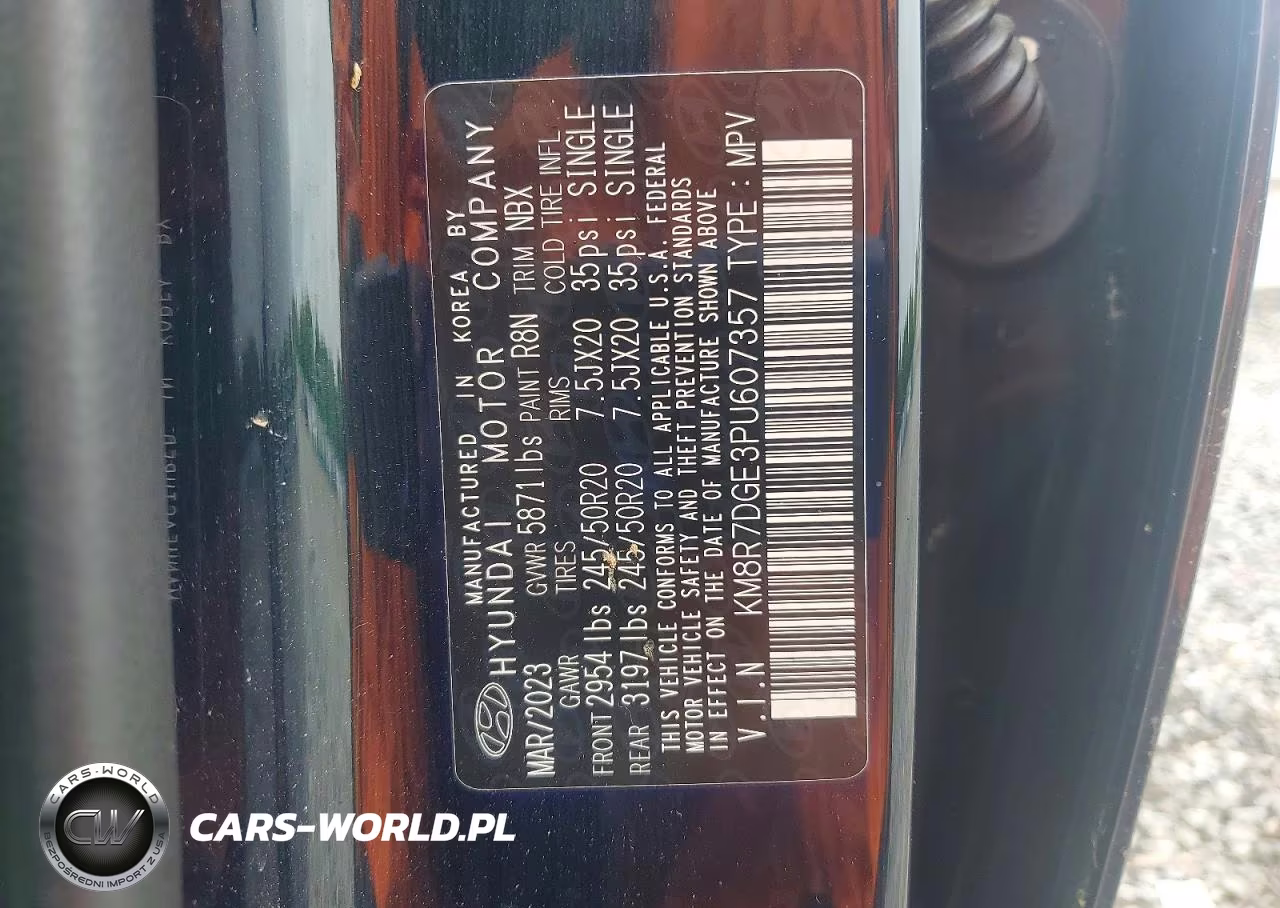 2023 Hyundai Palisade Calligraphy VIN:KM8R7DGE3PU607357 - 14