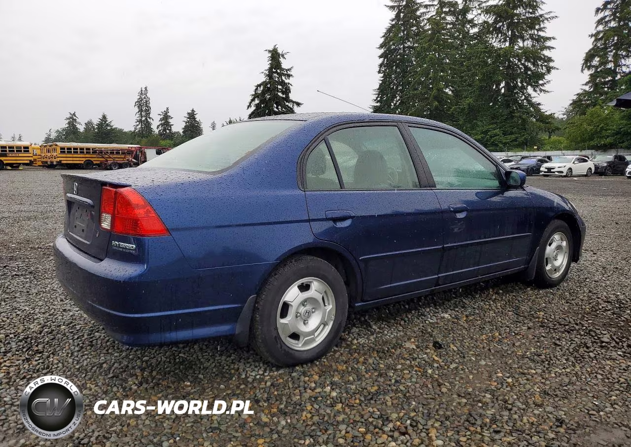 2005 Honda Civic Hybrid VIN:JHMES96645S025557 - 3