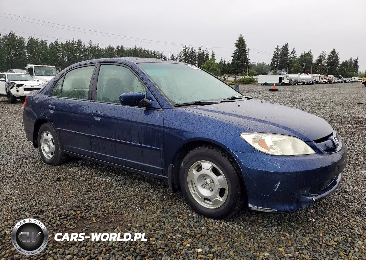 2005 Honda Civic Hybrid VIN:JHMES96645S025557 - 4