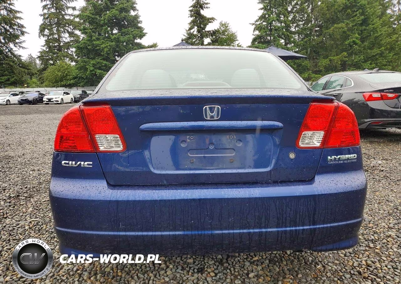 2005 Honda Civic Hybrid VIN:JHMES96645S025557 - 6