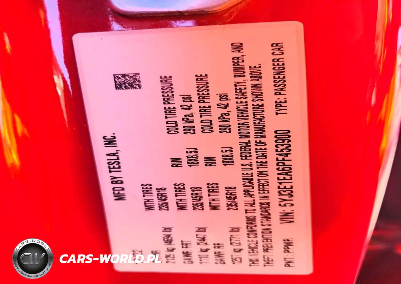 2023 Tesla Model 3 VIN:5YJ3E1EA6PF453900 - 13