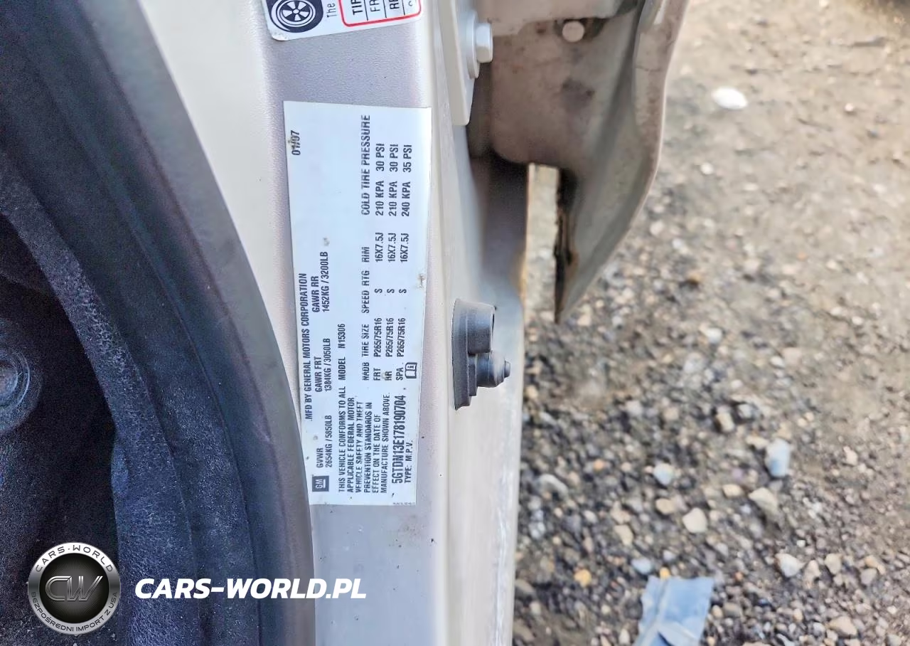 2007 Hummer H3 VIN:5GTDN13E178190704 - 12