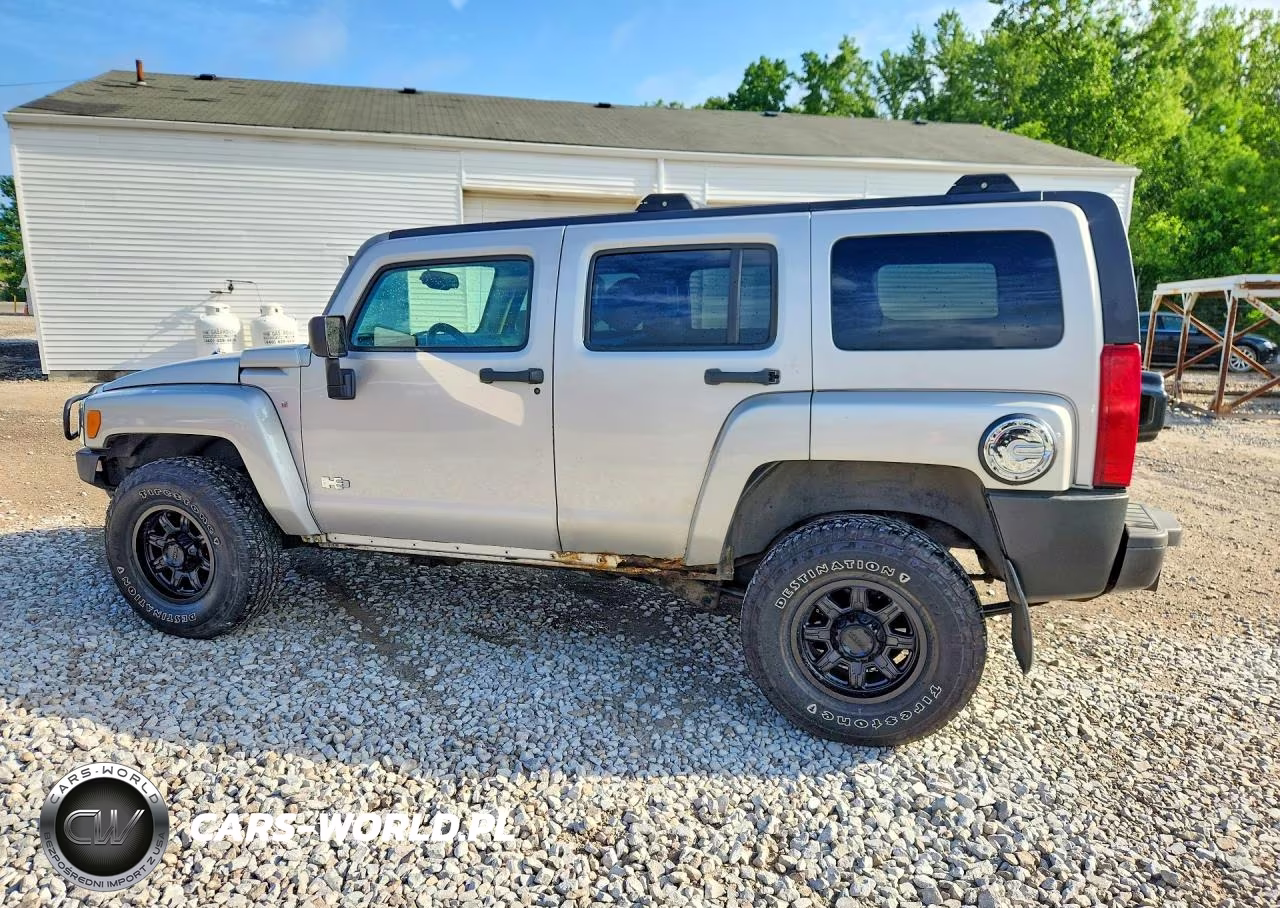 2007 Hummer H3 VIN:5GTDN13E178190704 - 2