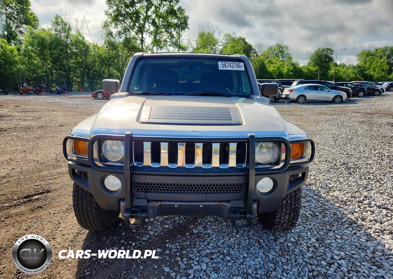 2007 Hummer H3 VIN:5GTDN13E178190704 - 5